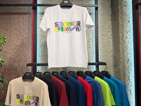 Koszulka męska Roz M-2XL Paczka 12 szt Mix kolor